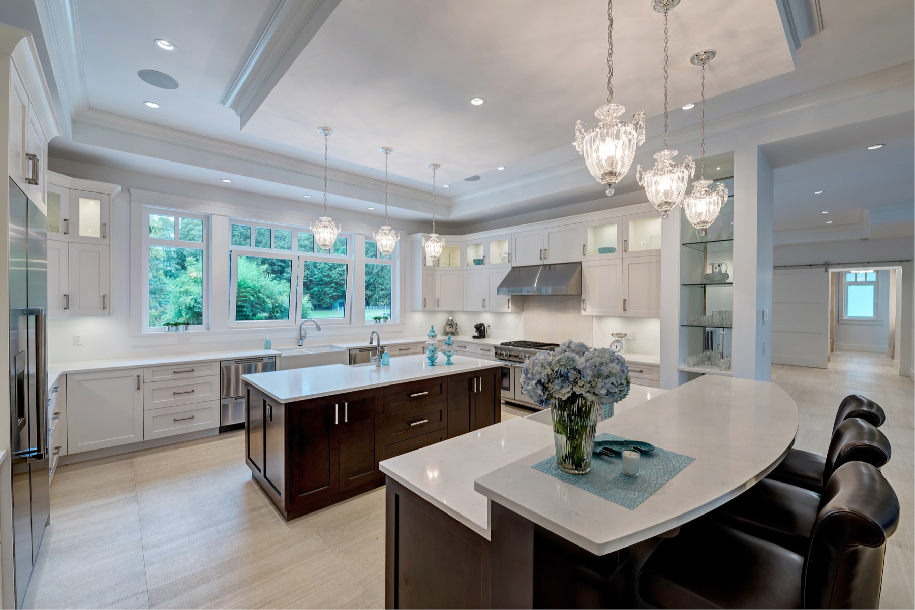 Luxury interior and outdoor living space
