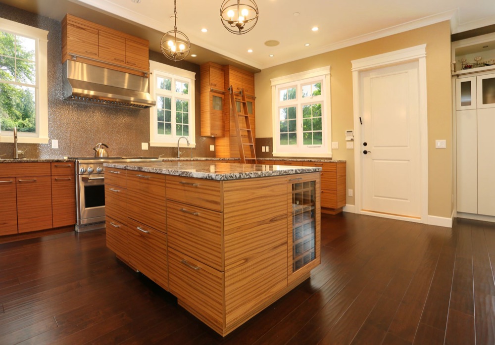 Kitchen remodel view