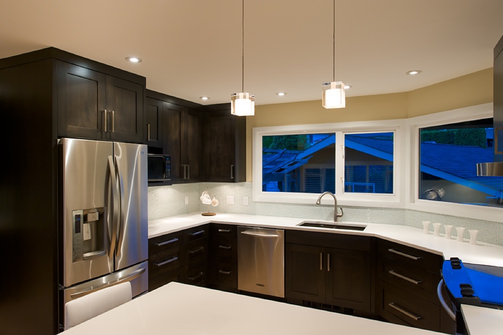 Kitchen remodel view