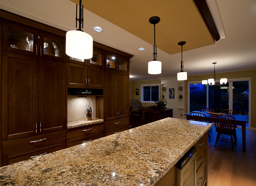 Kitchen remodel view