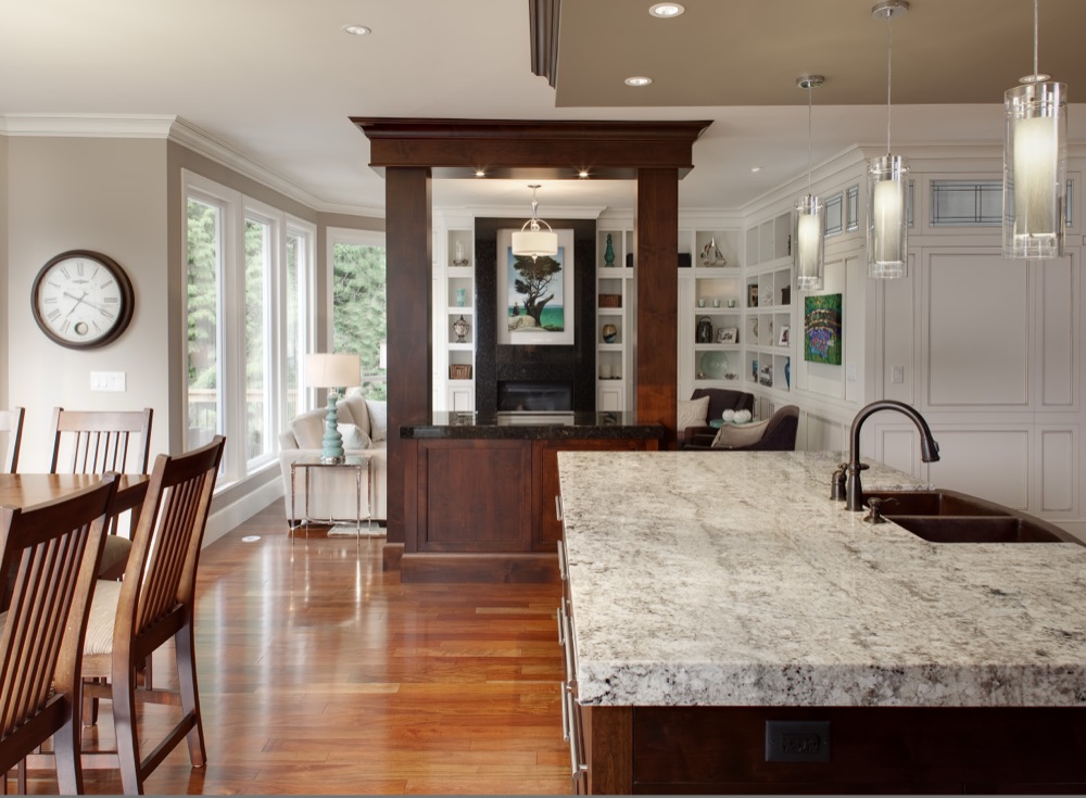 Award winning luxury kitchen remodel view
